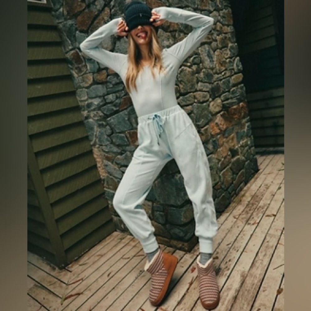 Free People Light Sage Green Jumpsuit - Picture 11 of 13